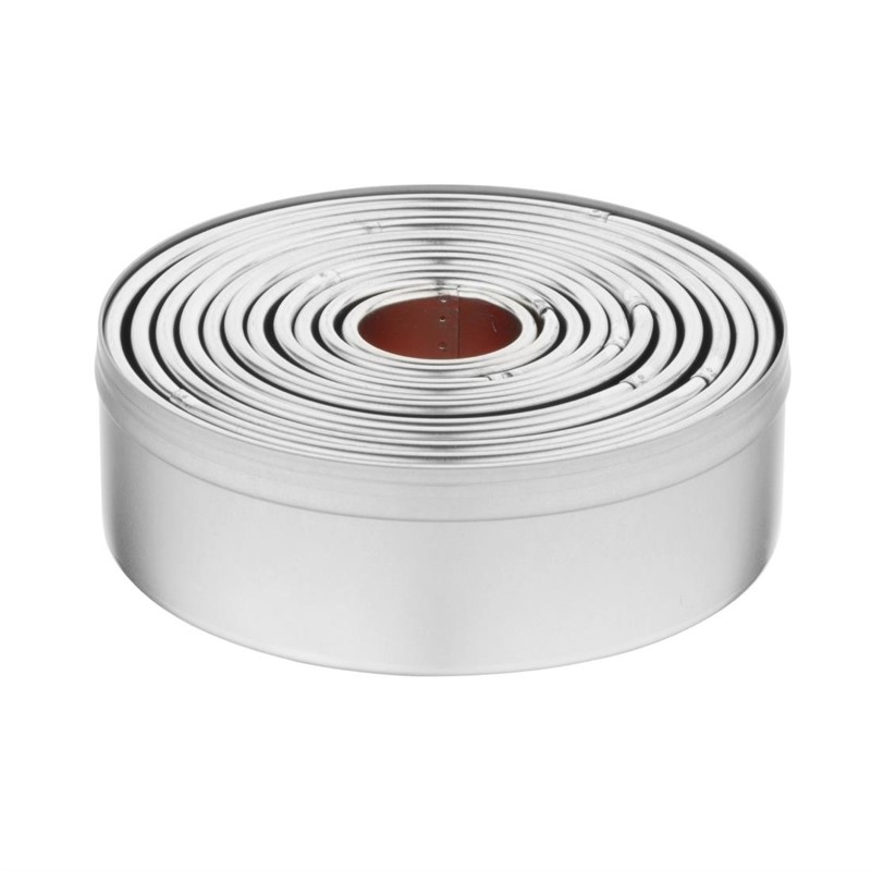 Ausstechformen rund - Set 11 St.